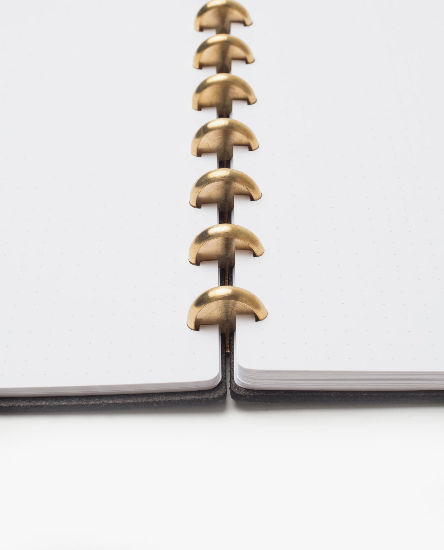 Warehouse Item - Discbound Heirloom Journal (Black/Brass)