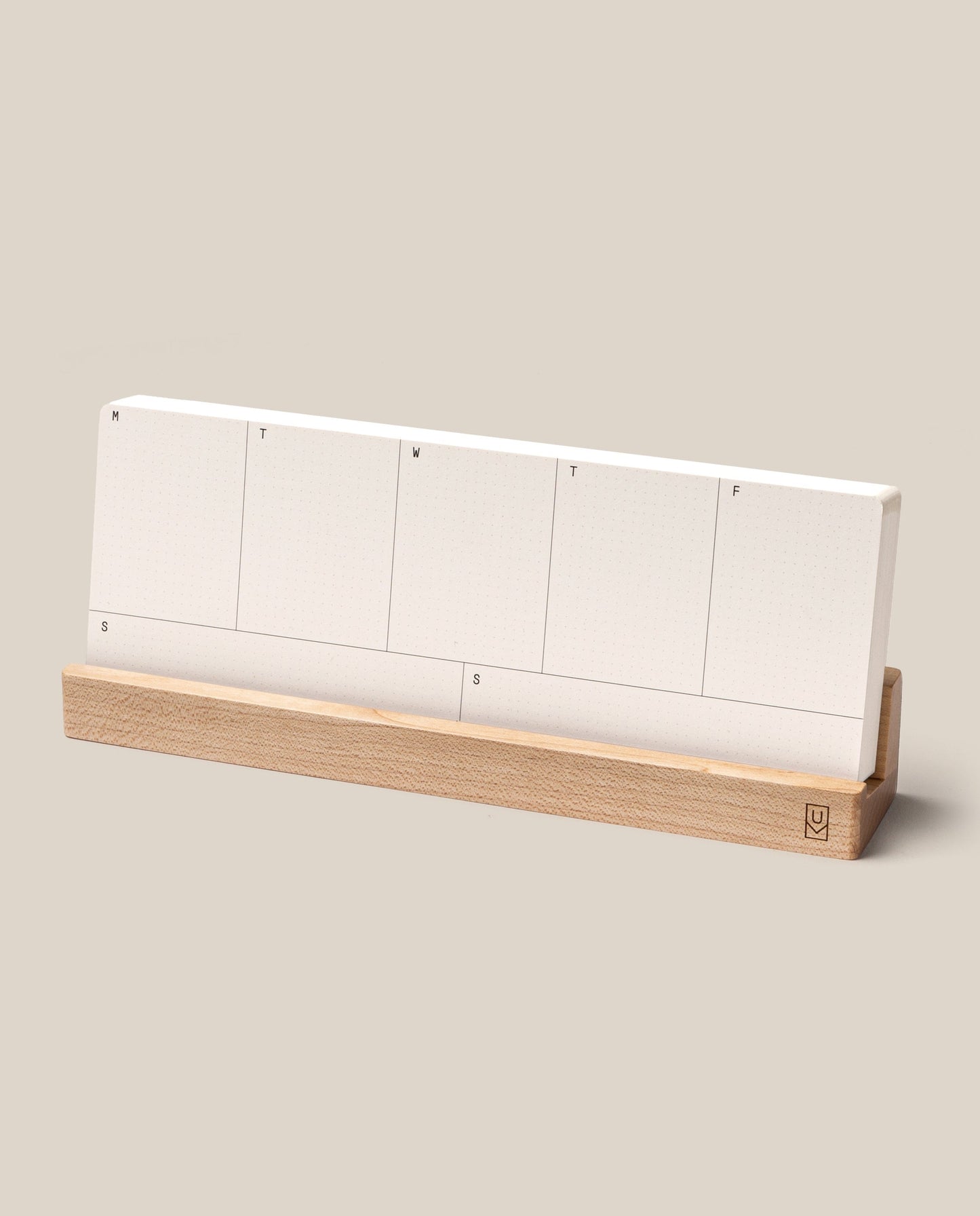 Analog Weekly Planning Kit (Maple)