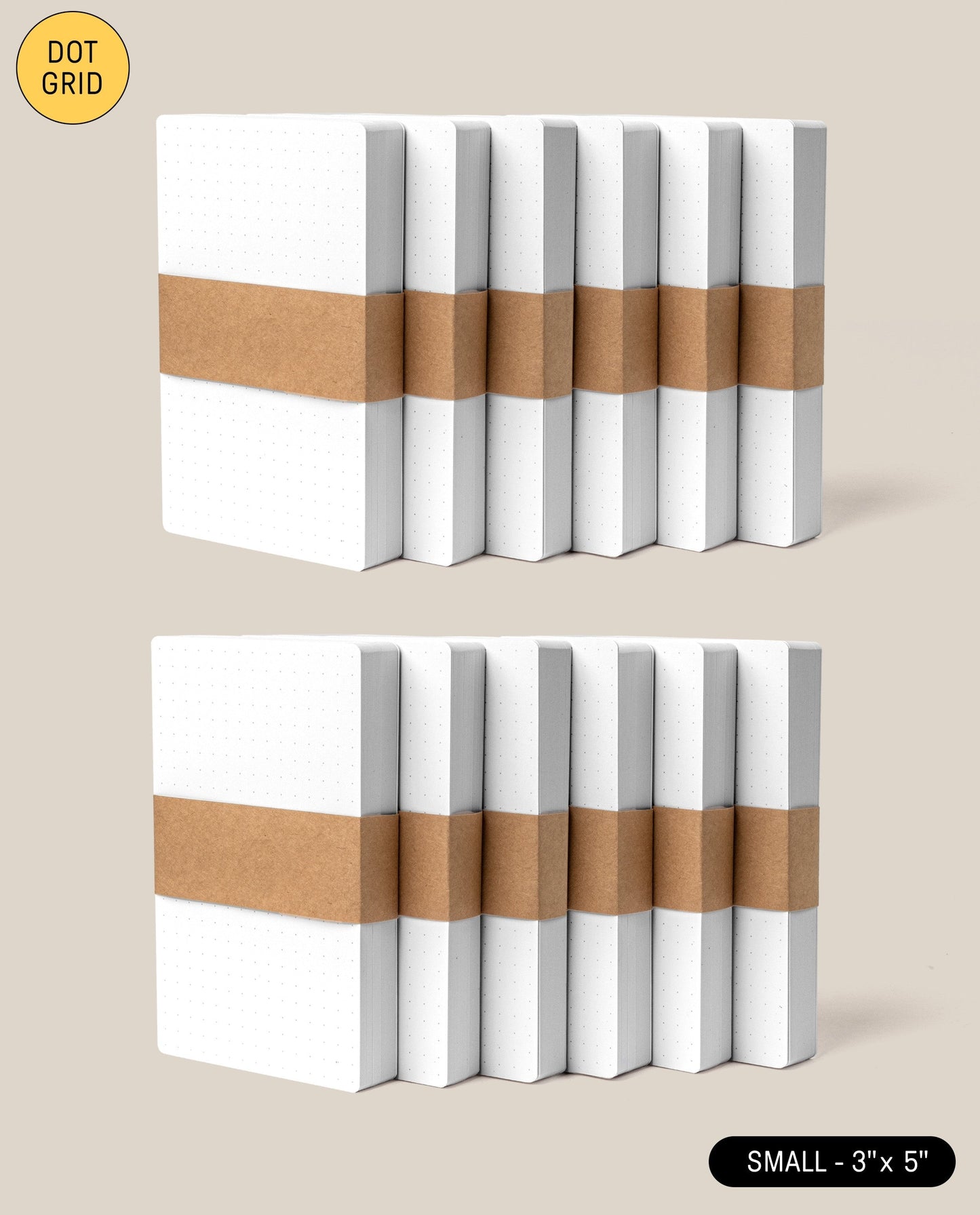 Analog Dot Grid Cards - Small (12-Pack)