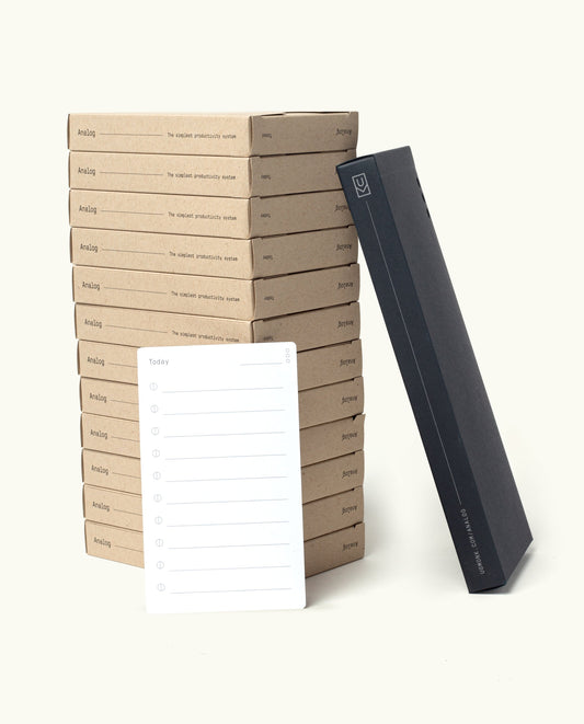 Analog Annual Refill (12 Packs Today Cards + Weekly Cards)