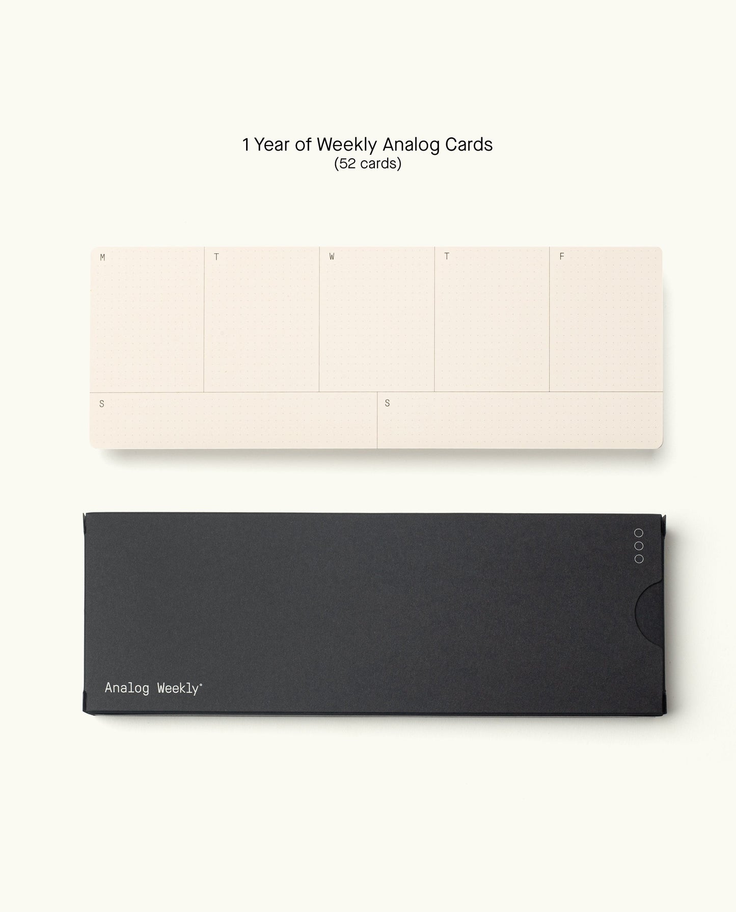 Analog Annual Refill (12 Packs Today Cards + Weekly Cards)