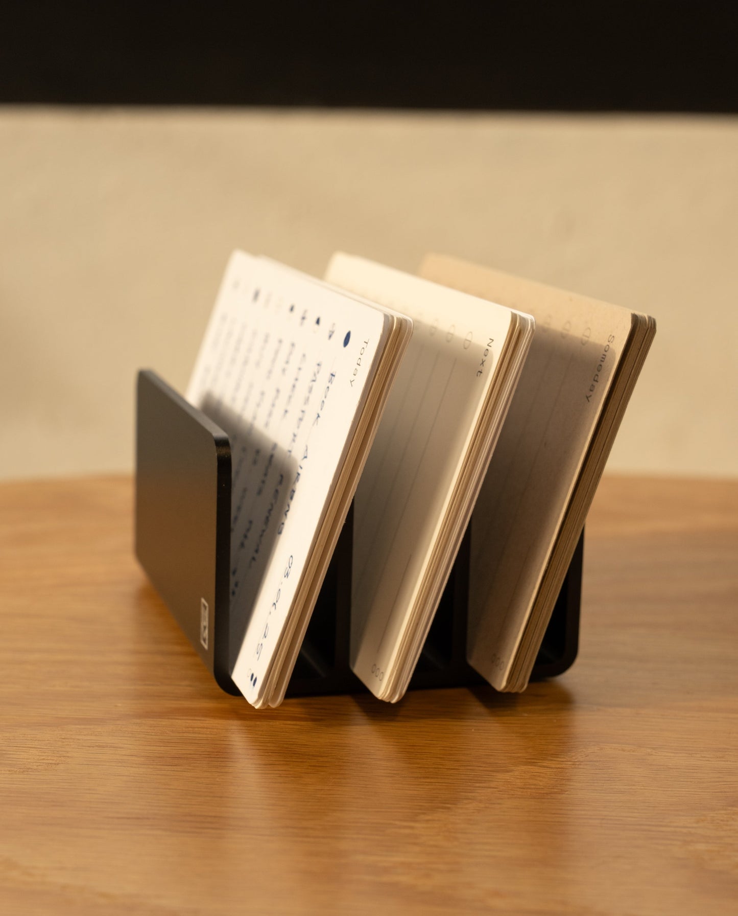 Analog Card Organizer (Black Aluminum)