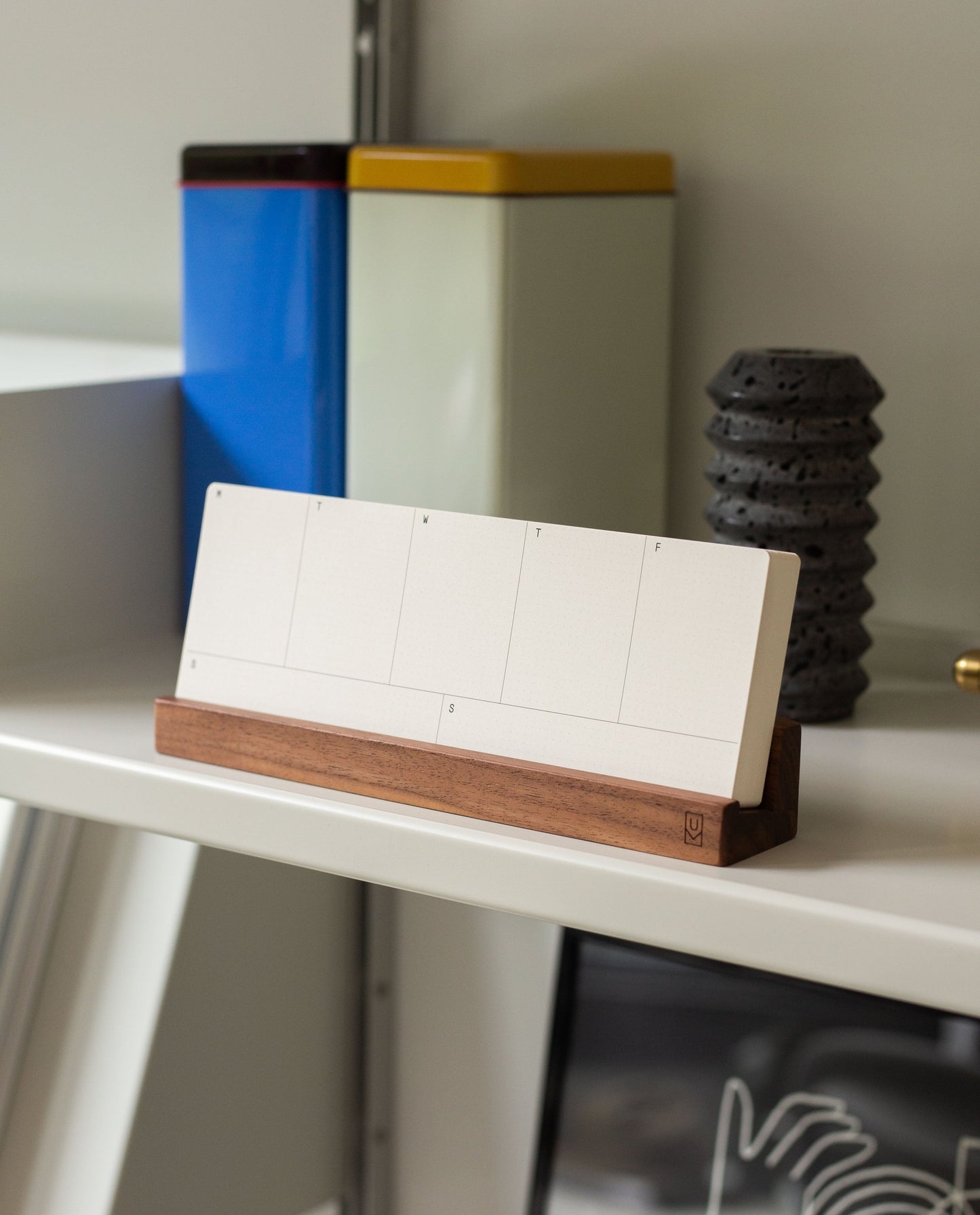 Analog Weekly Planning Kit (Walnut)