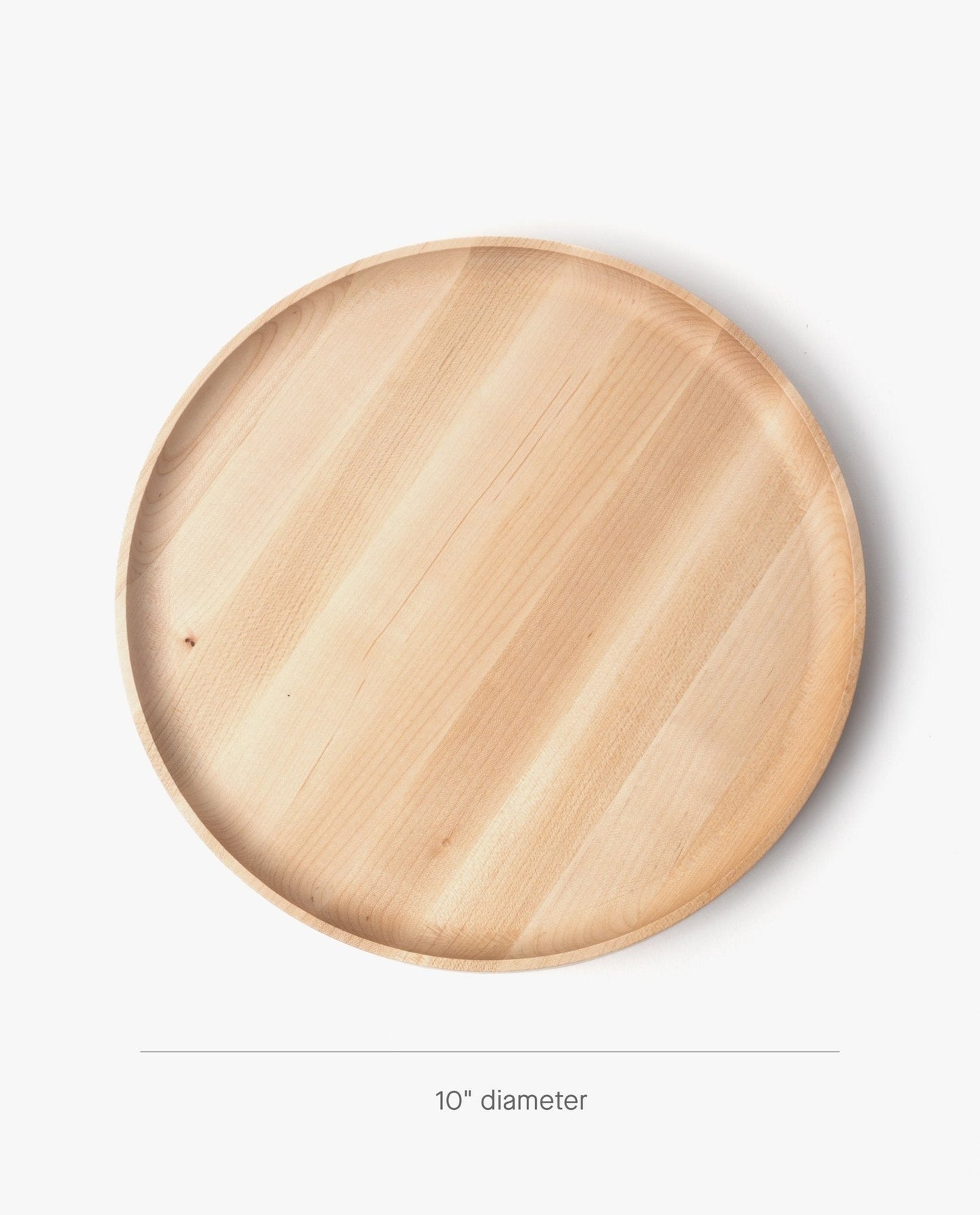 Round Valet Tray (Maple - Large)