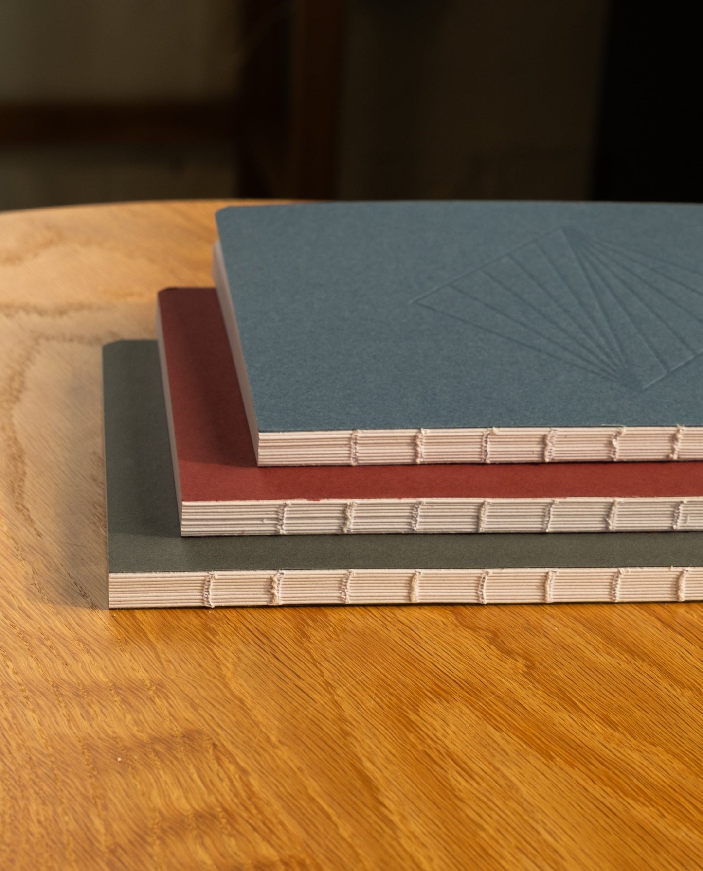 Layflat Notebook (Maroon)