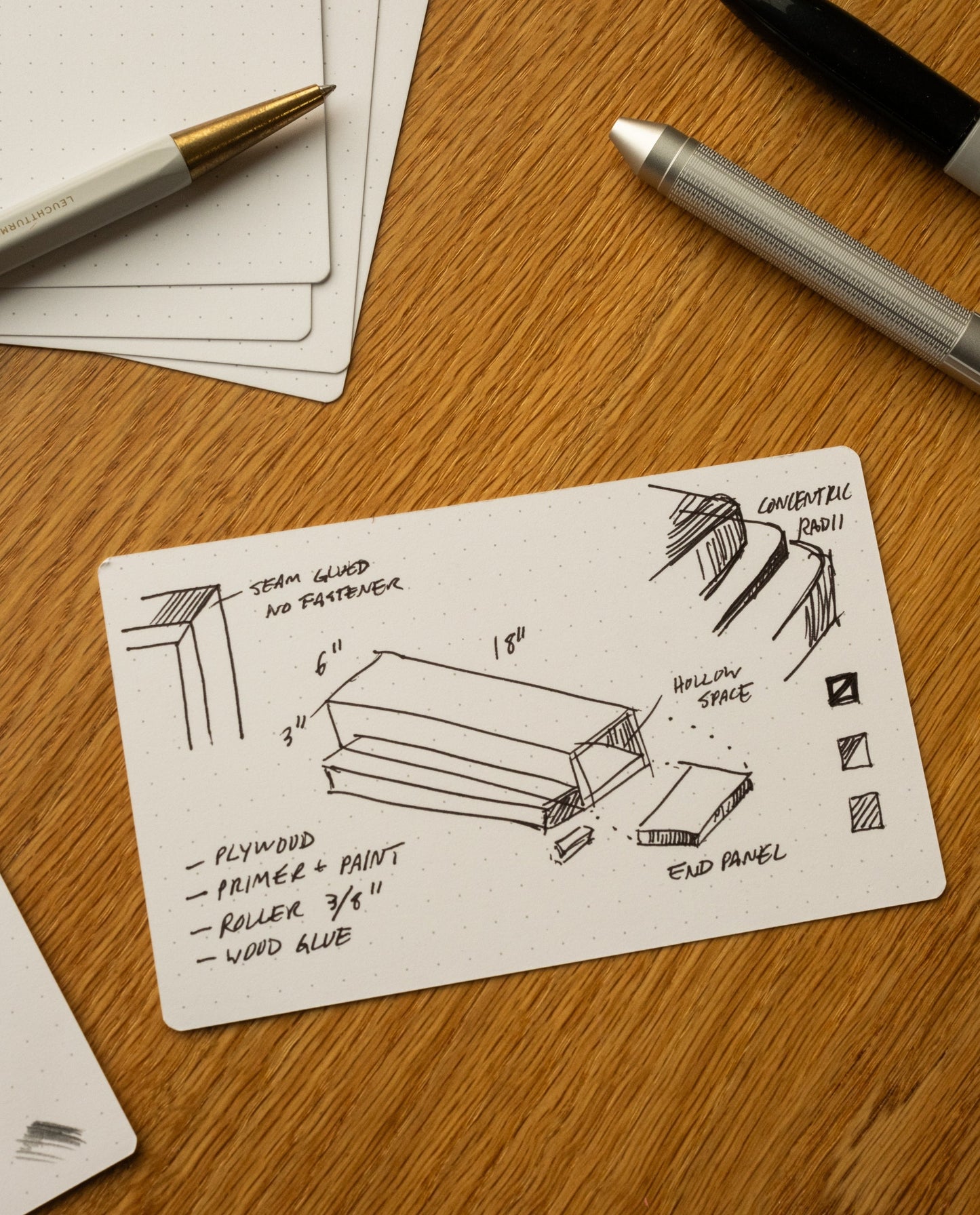 Analog Dot Grid Cards - Small (3-Pack)