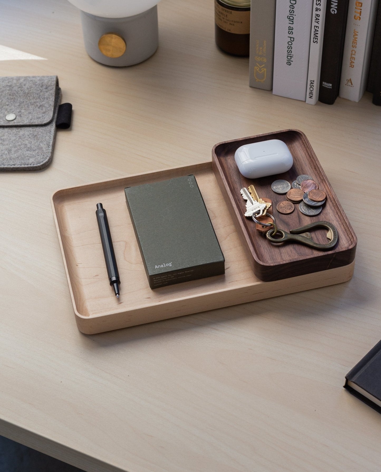 Valet Tray Bundle (Maple - Set of 3)
