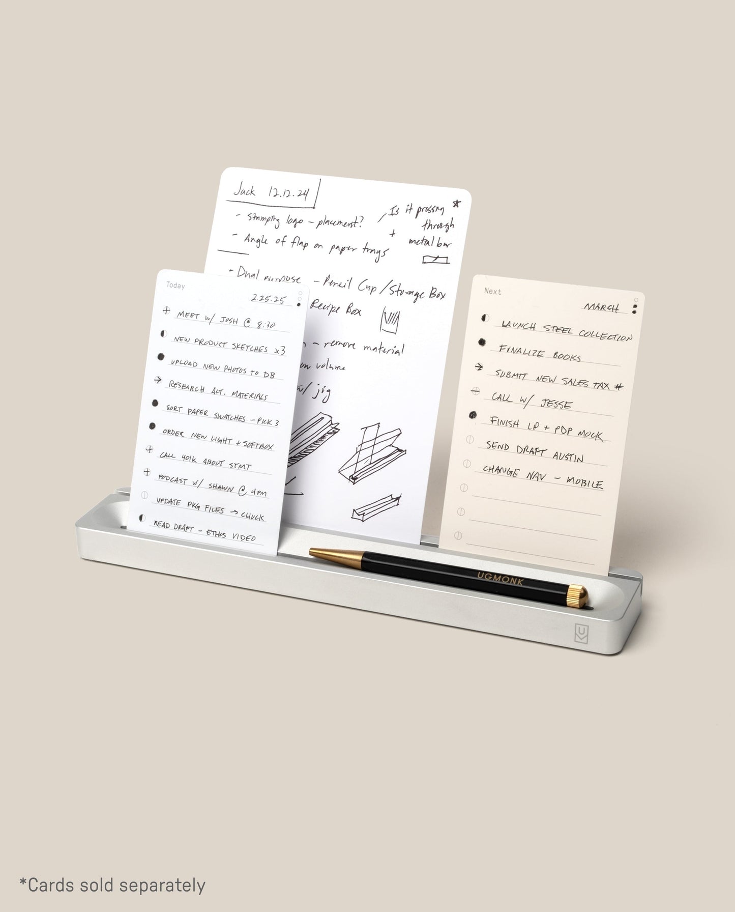 Analog Card Bar (Small 10" - Silver)