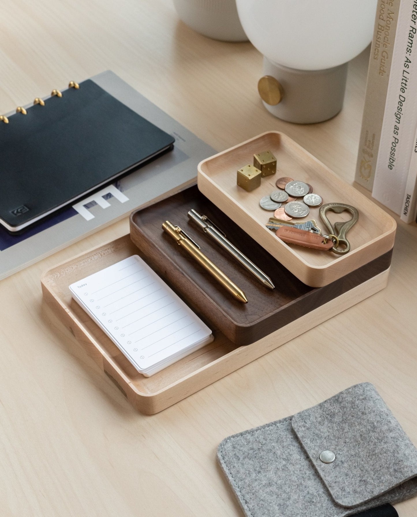 Valet Tray Bundle (Maple - Set of 3)