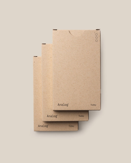 Analog - Today Cards (3-Pack)