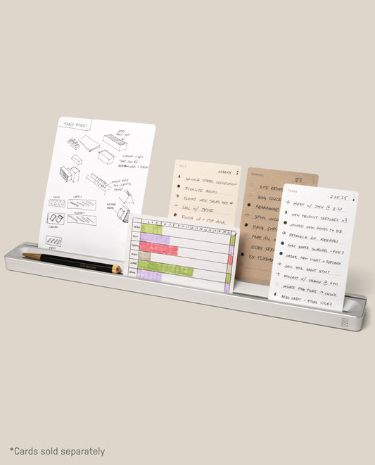 Analog Card Bar (Large 16" – Silver)
