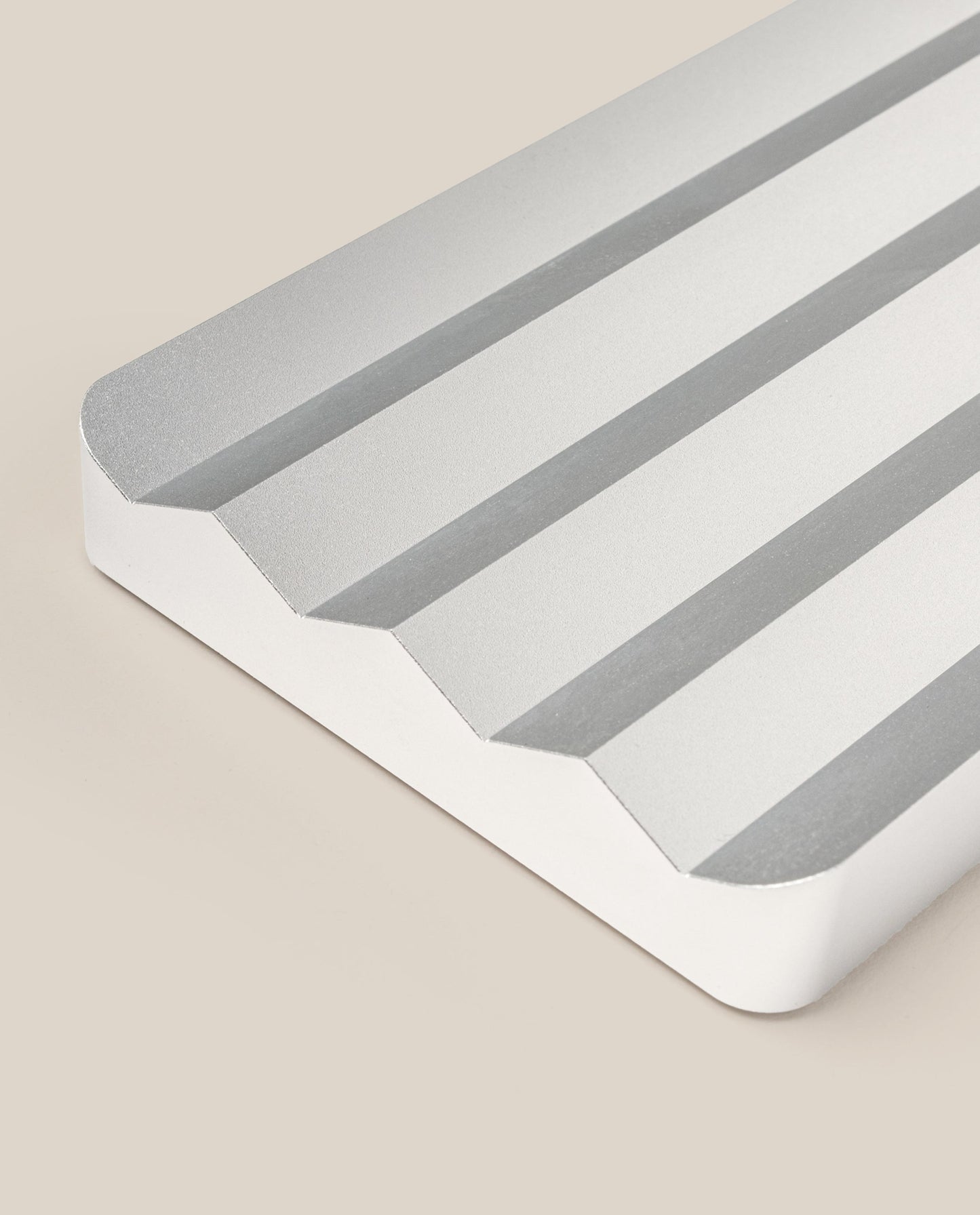 Analog Multi Pen Tray (Silver Aluminum)