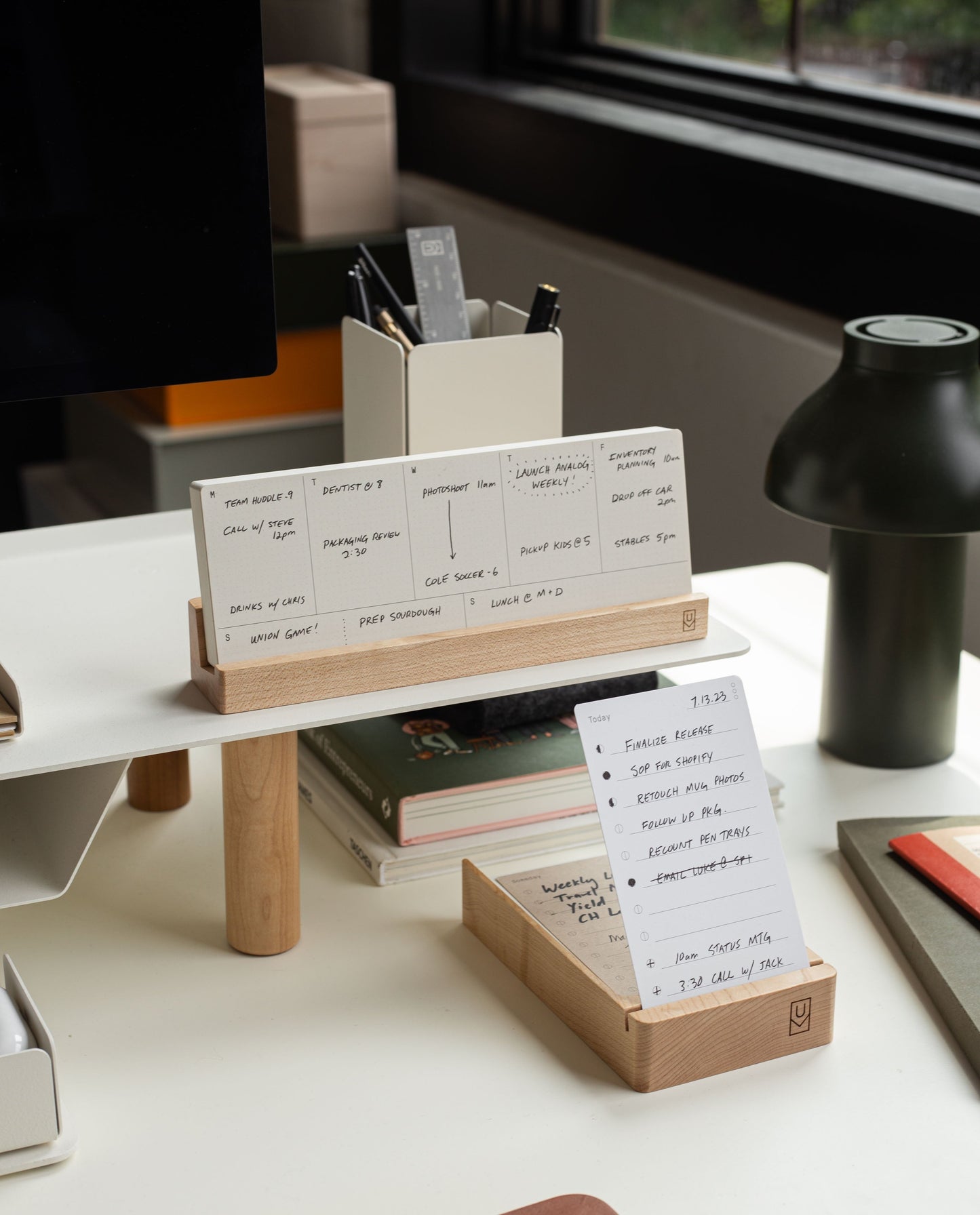 Analog Weekly Planning Kit (Maple)