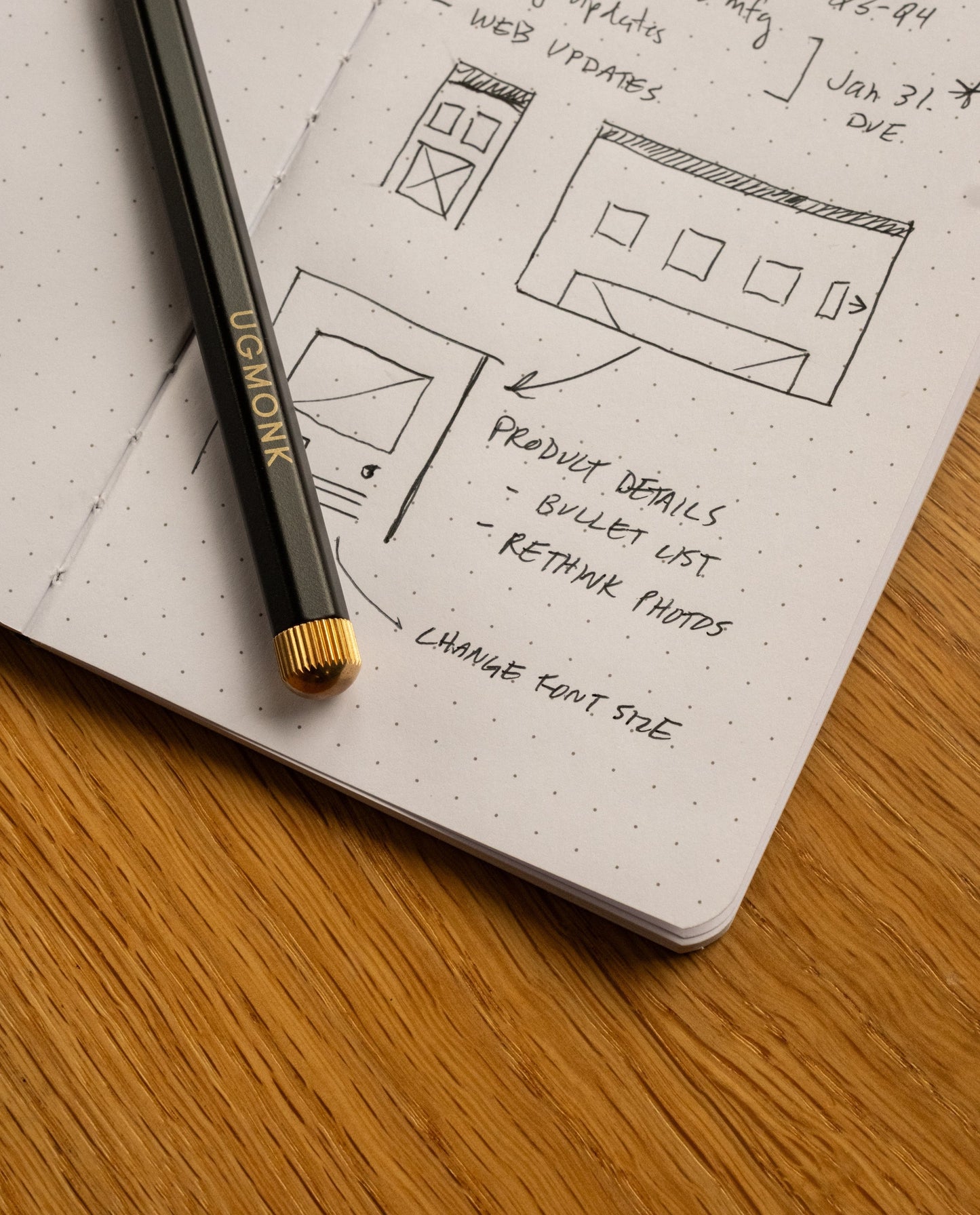Ugmonk Pocket Notebooks - Set of 3