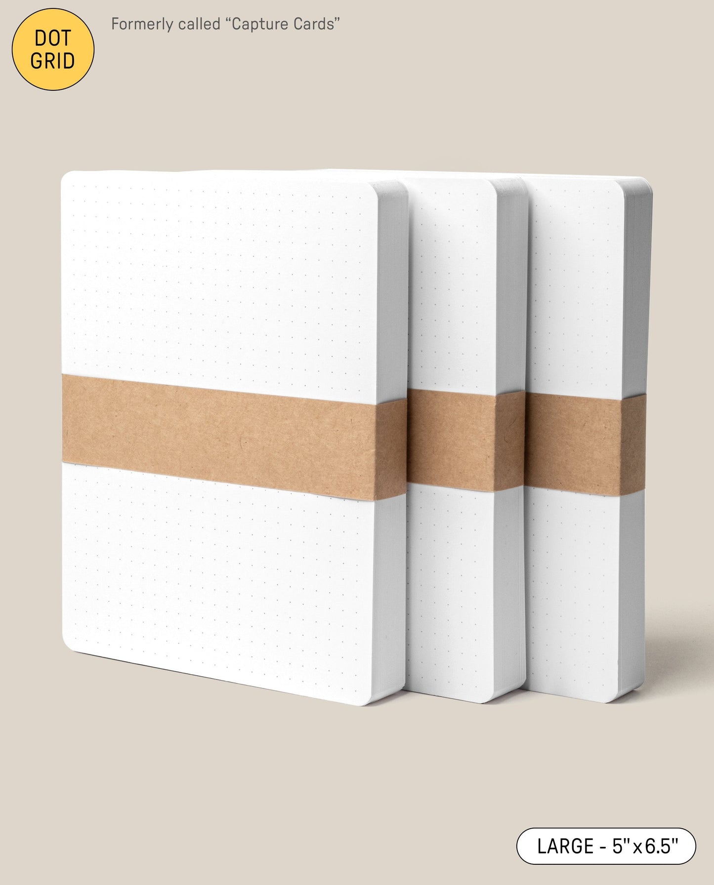 Analog Dot Grid Cards - Large (3-Pack)
