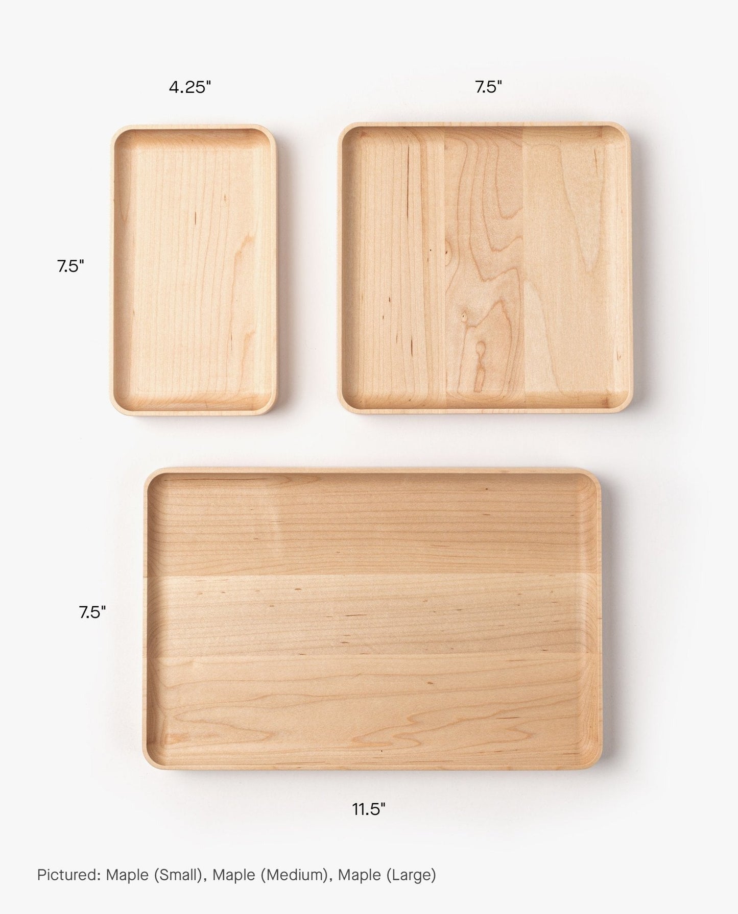 Valet Tray (Maple - Small)