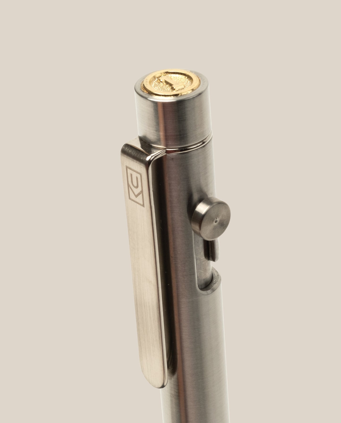 INVENTERY Bolt Action Pen (Stainless)