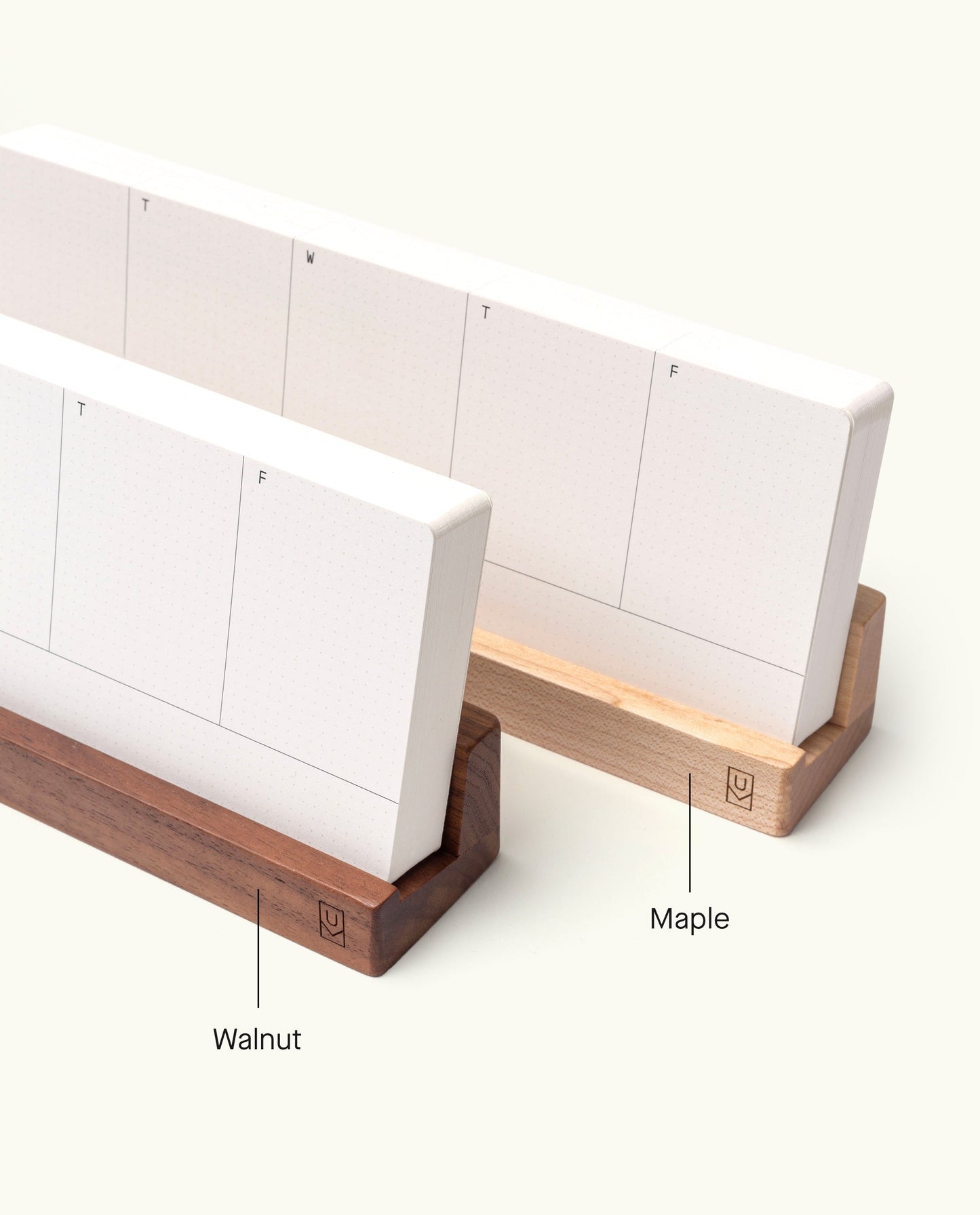 Analog Weekly Planning Kit (Walnut)