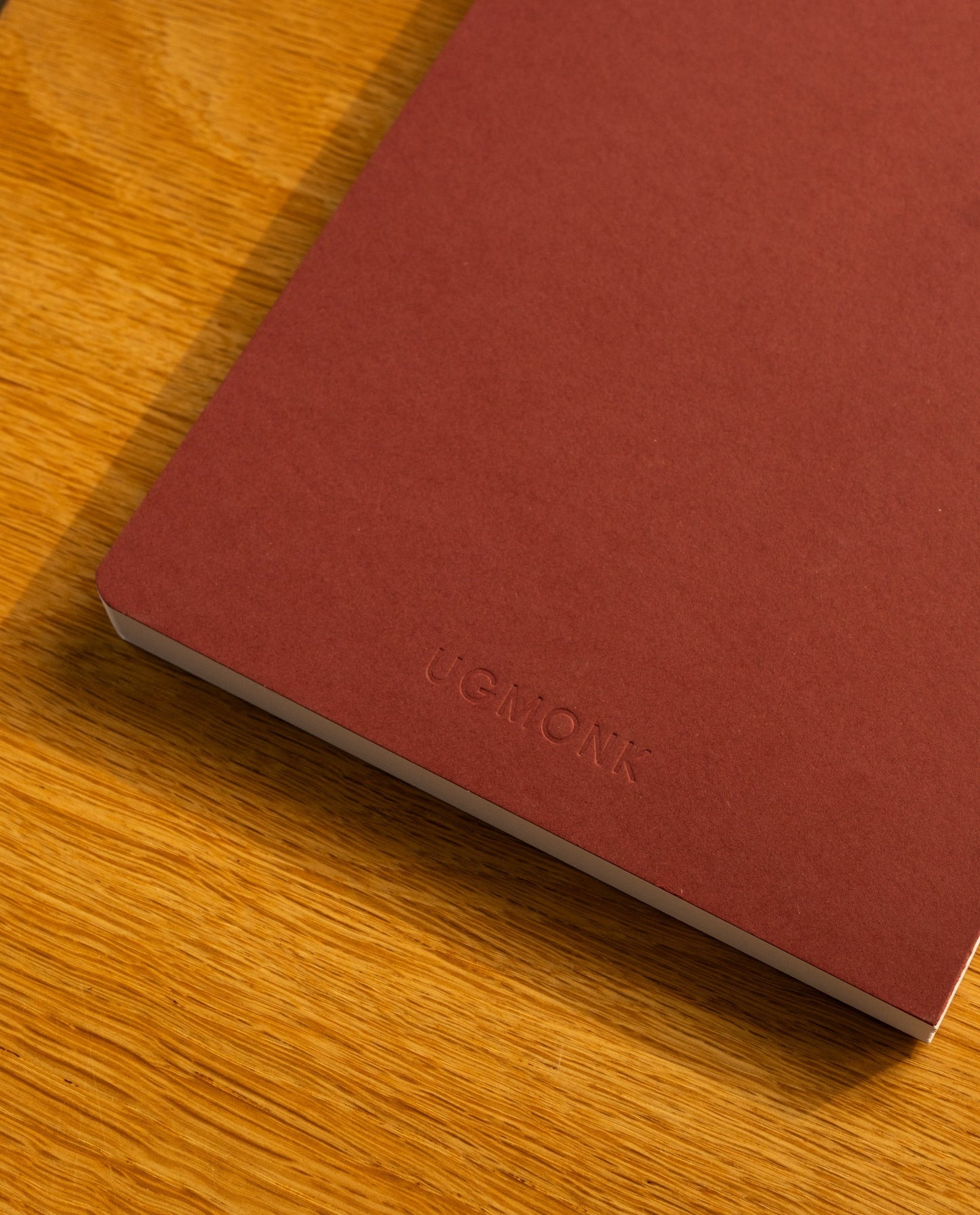 Layflat Notebook (Maroon)