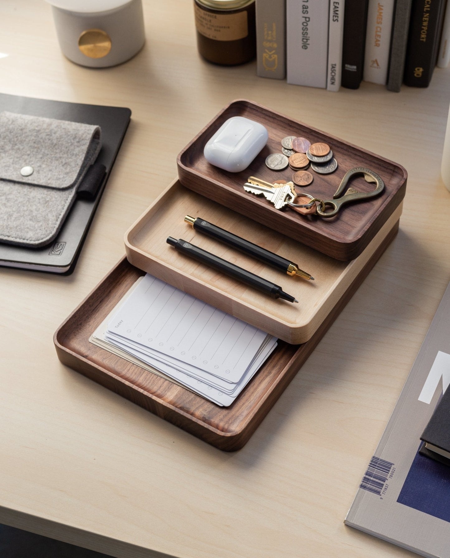 Valet Tray (Walnut - Small)