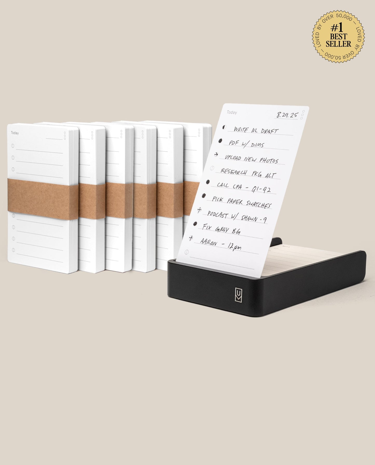 Analog Daily Focus Kit + 6 Refills (Black Aluminum)