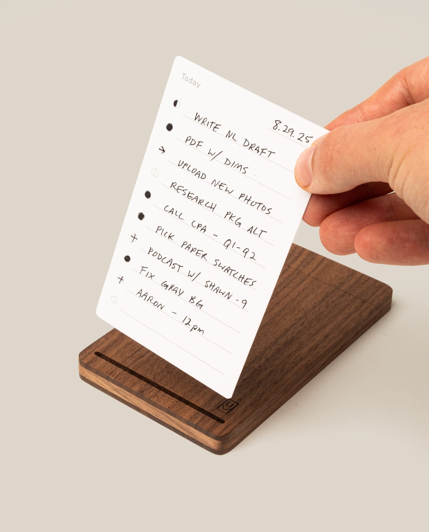 Analog Travel Case + 3 Card Packs (Walnut)
