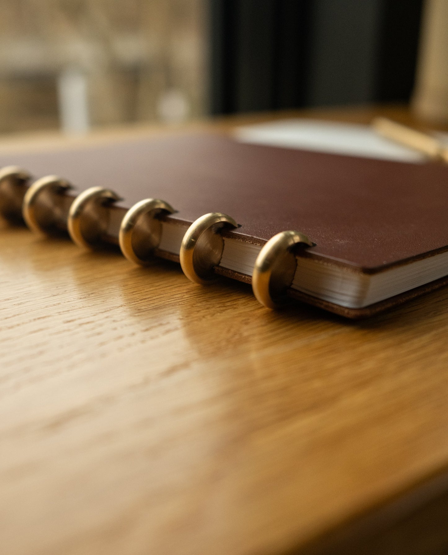 Discbound Heirloom Journal Bundle (Brown Leather 6" x 8.5" + 3 Refills)
