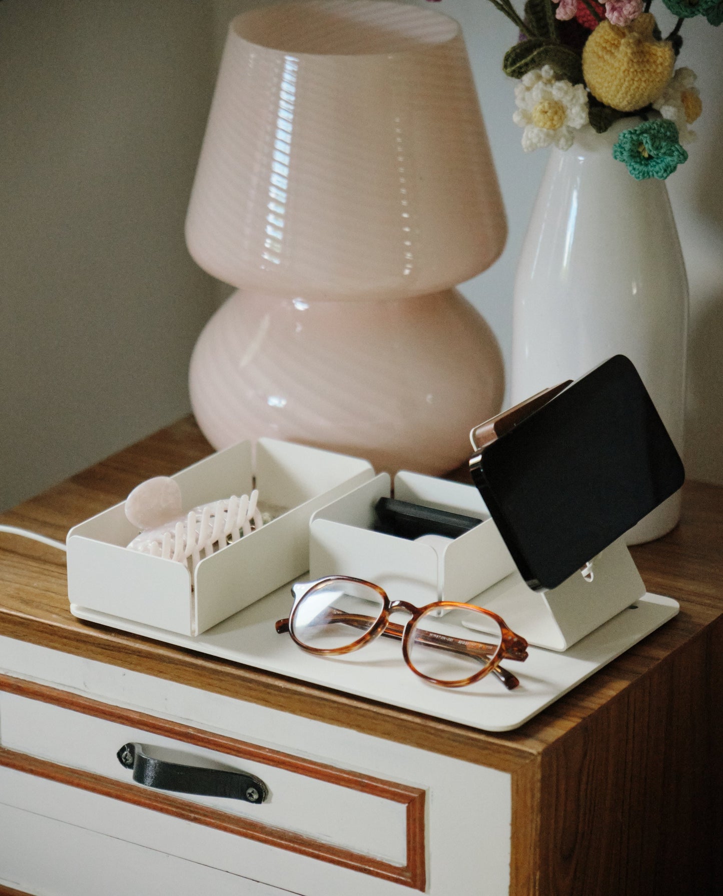 Gather Medium Tray (2x1 - White)
