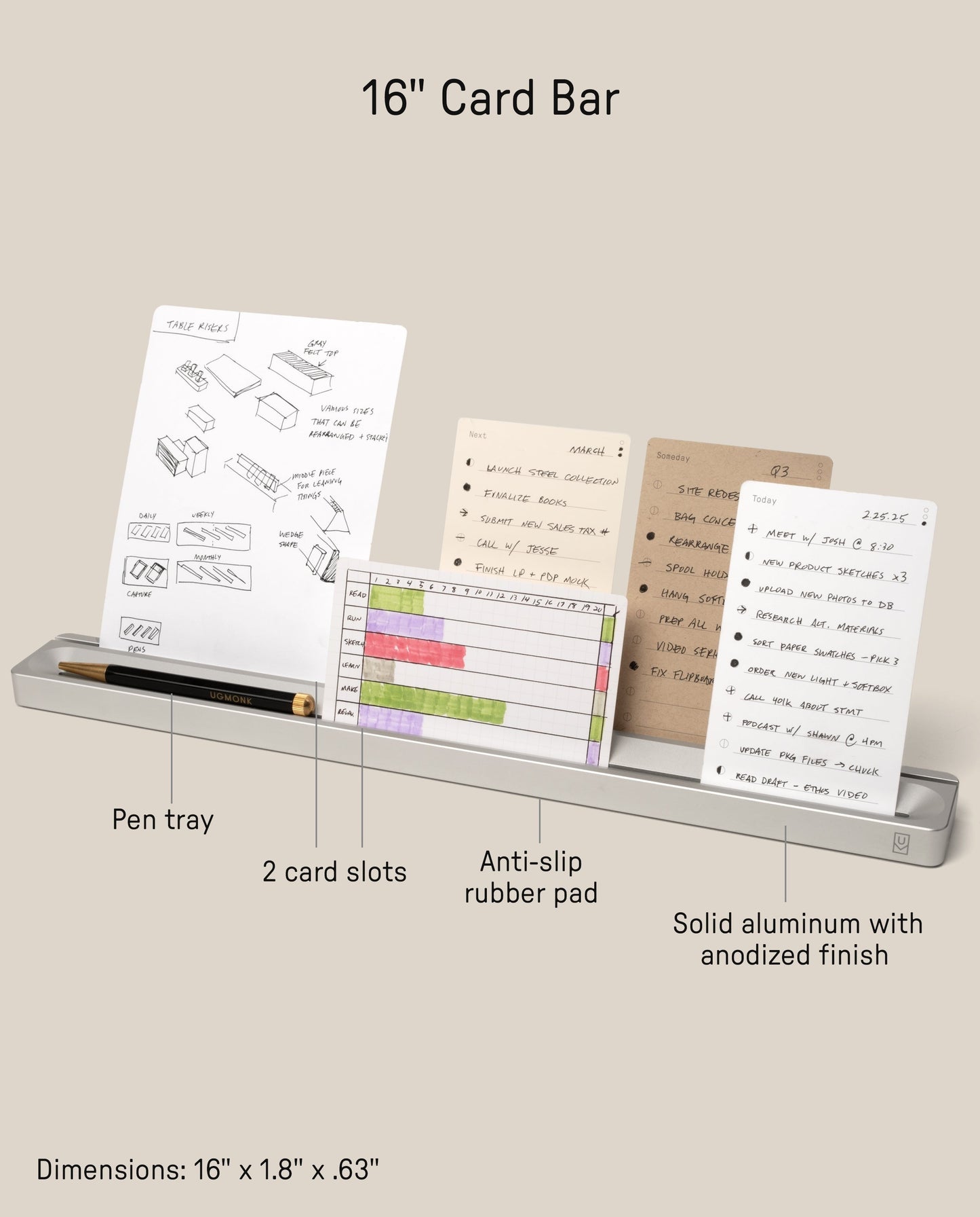 Analog Card Bar - Pro Kit (Silver)