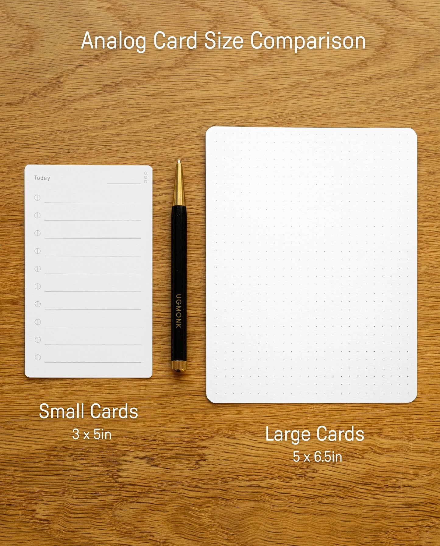 Analog Dot Grid Cards - Small (3-Pack)