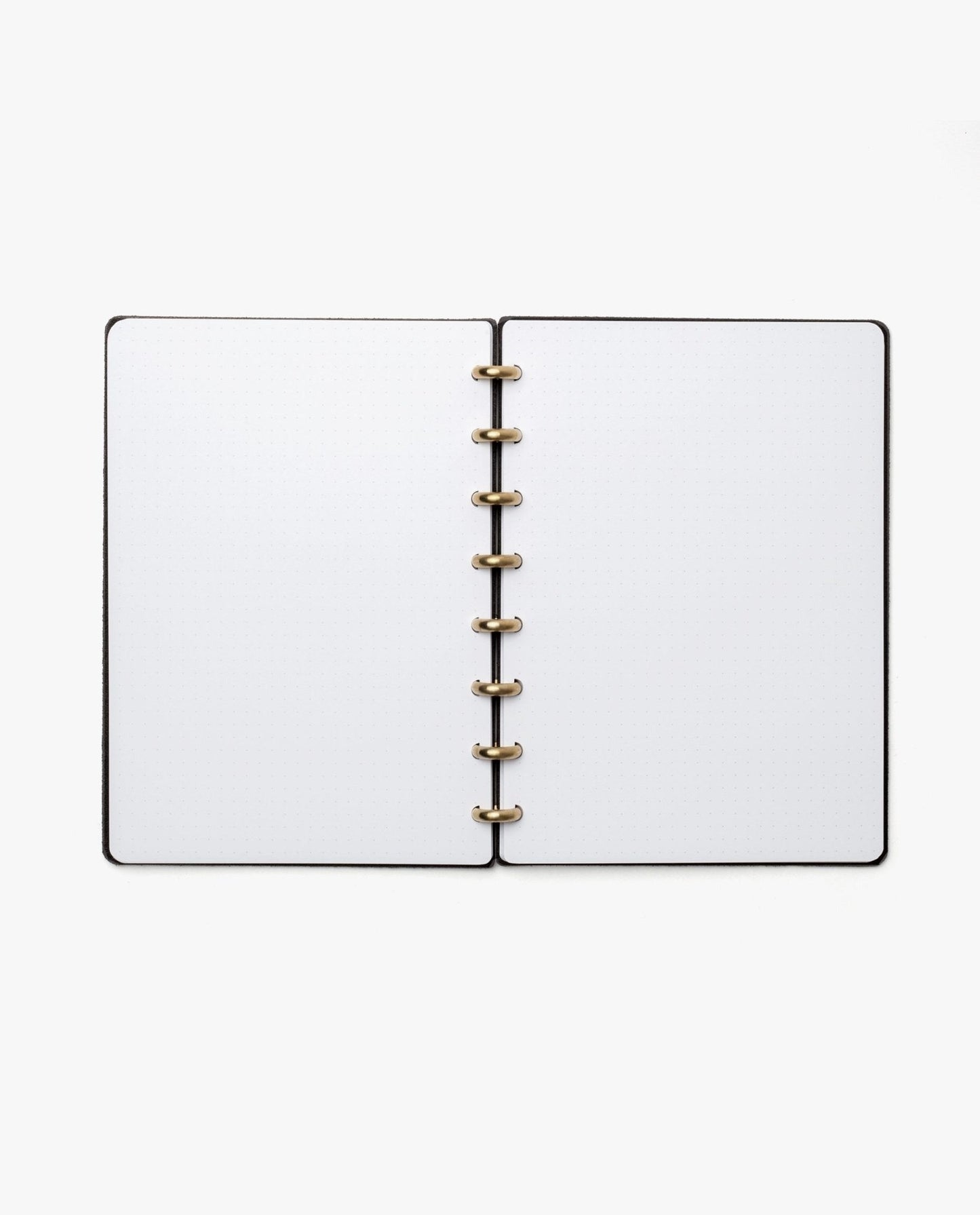 Discbound Heirloom Journal (Black Leather - Standard 6" x 8.5")