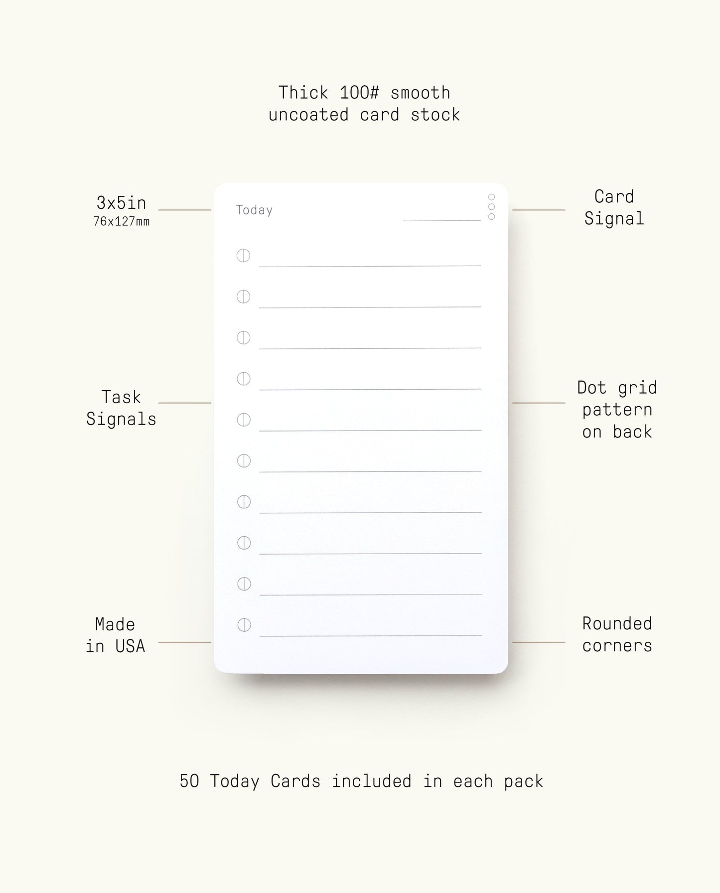 Analog - Today Cards (3-Pack)
