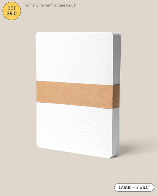 Analog Dot Grid Cards - Large (1-Pack)