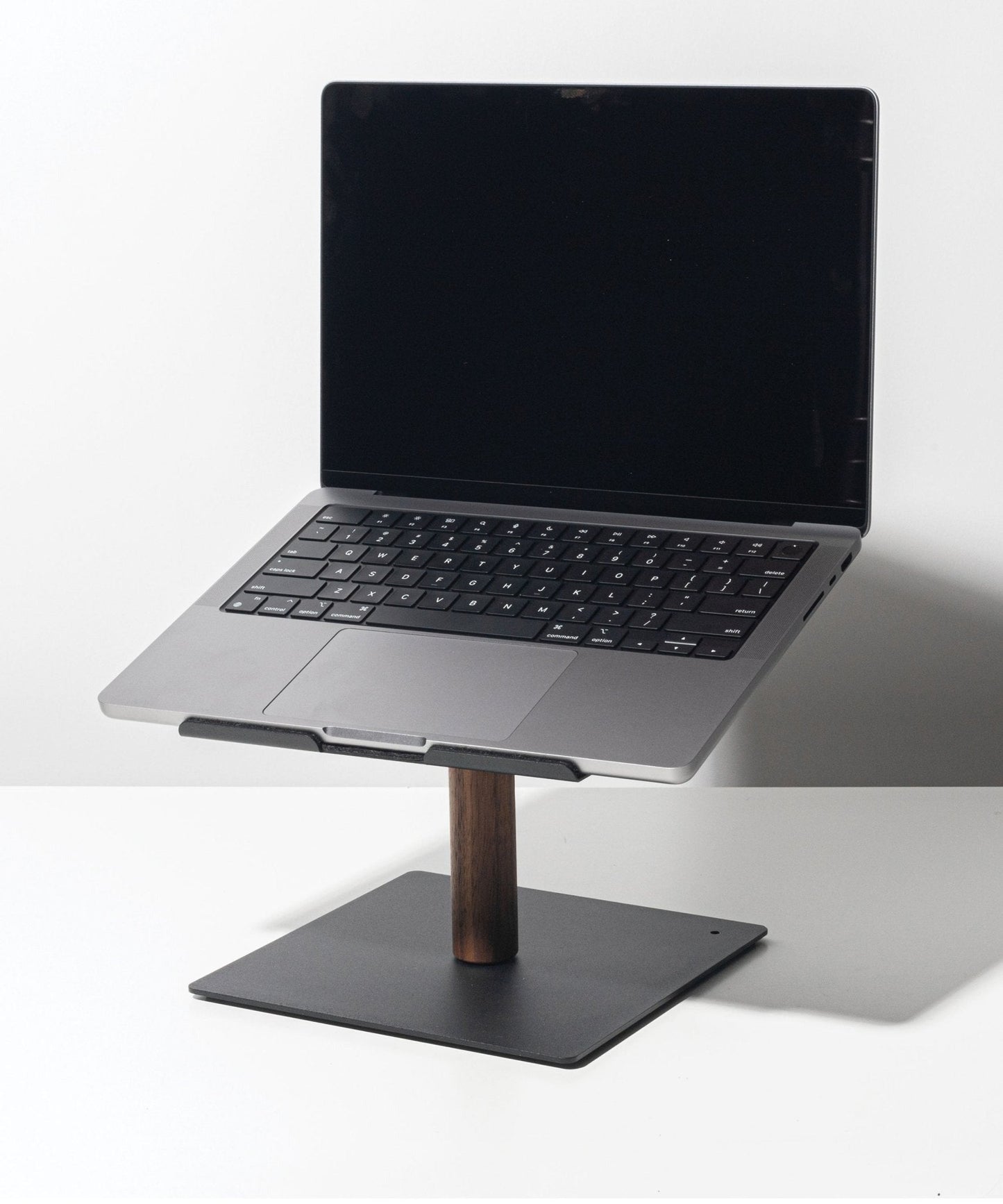 Gather Laptop Stand (Black/Walnut)