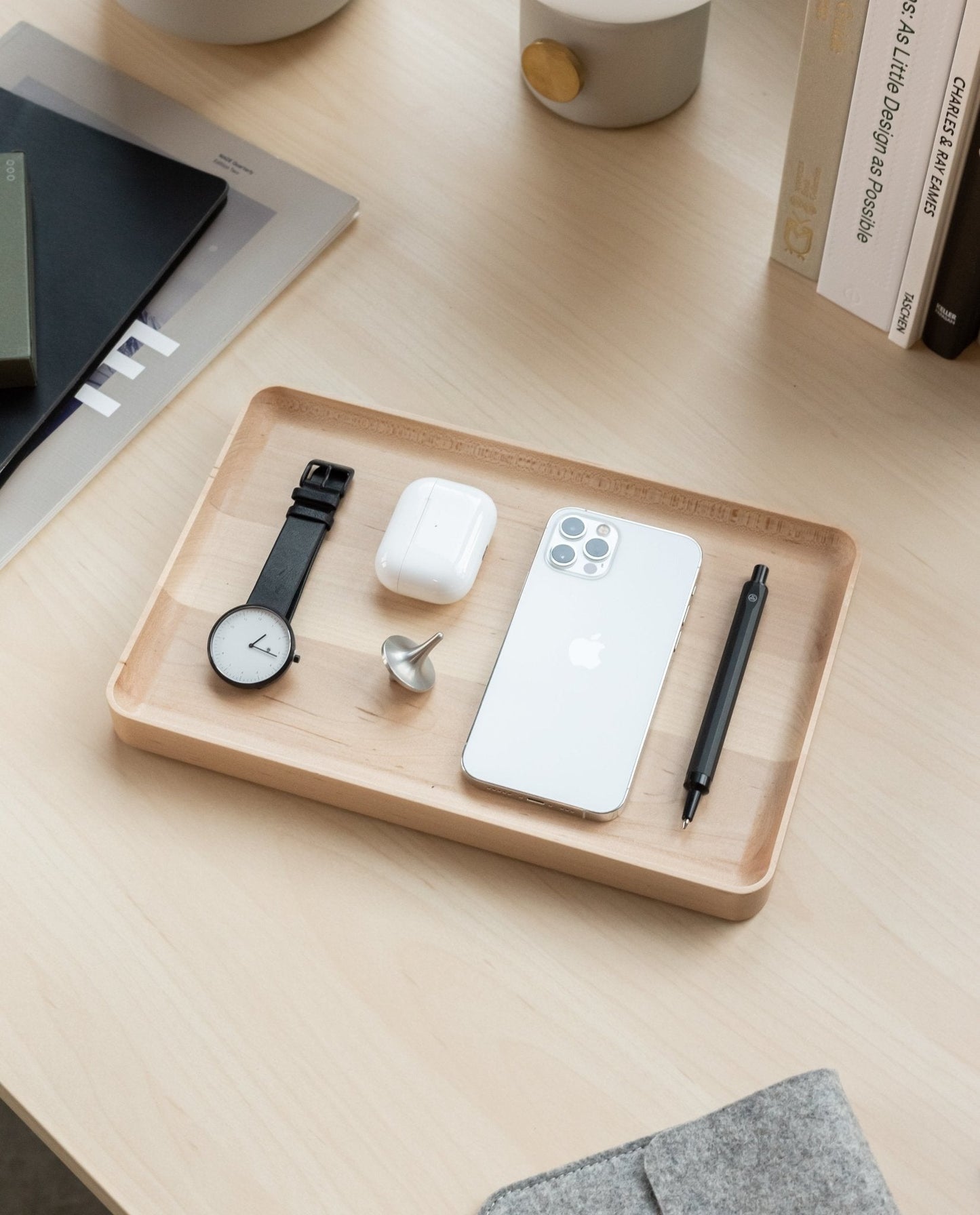 Valet Tray Bundle (Maple - Set of 3)