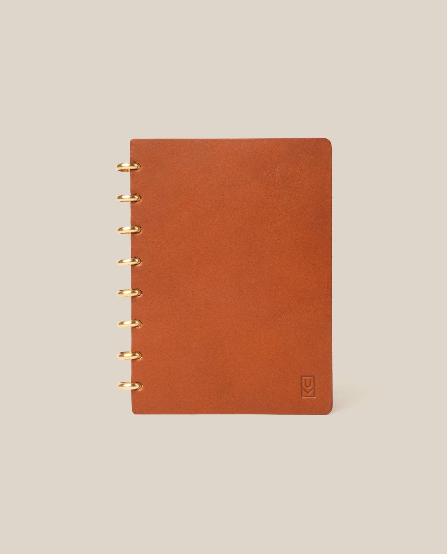 Discbound Heirloom Journal (Tan Leather - Standard 6" x 8.5")