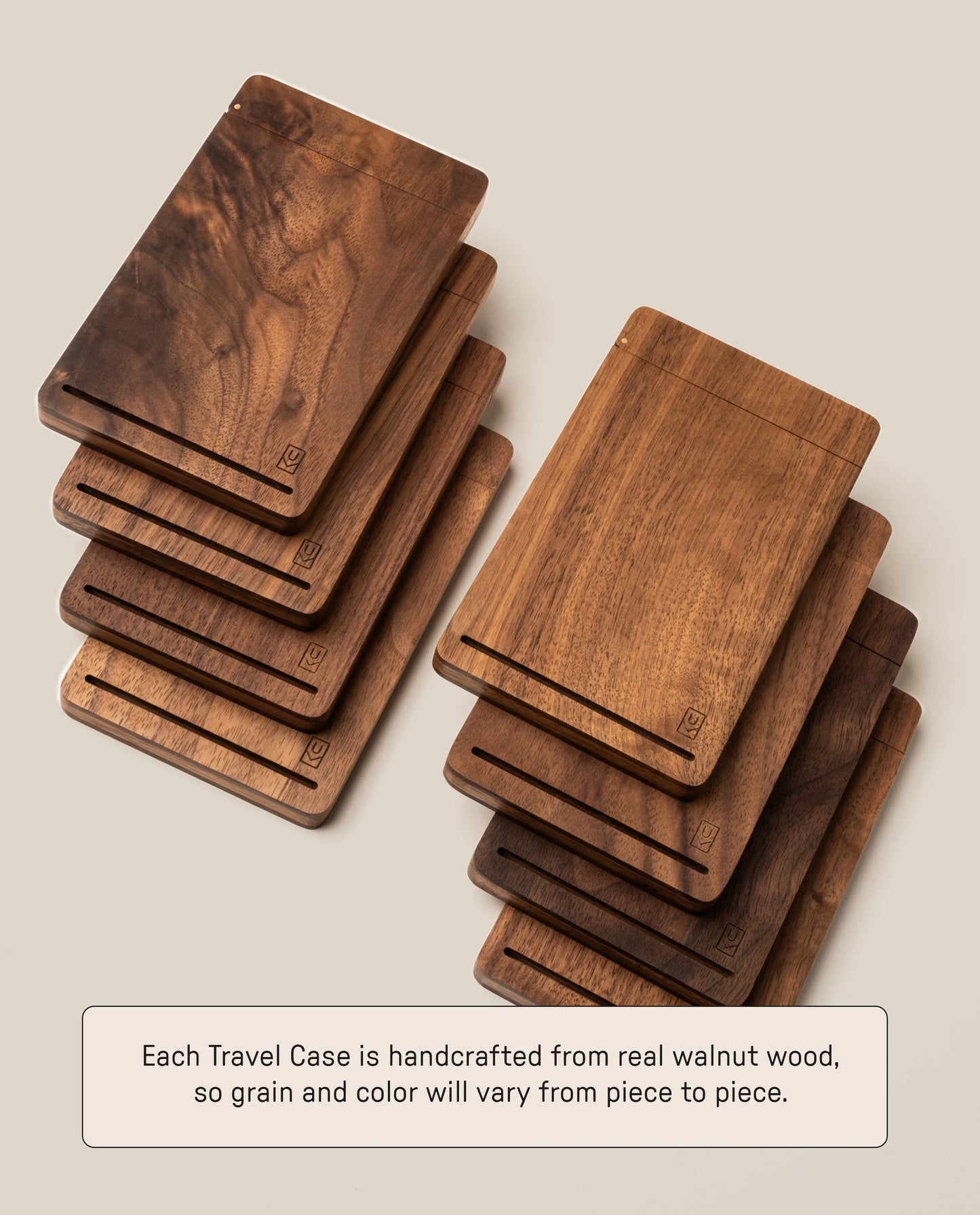 Analog Travel Case + 3 Card Packs (Walnut)