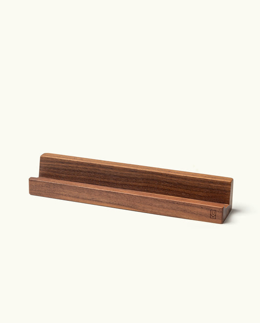 Analog Weekly Card Holder (Walnut)