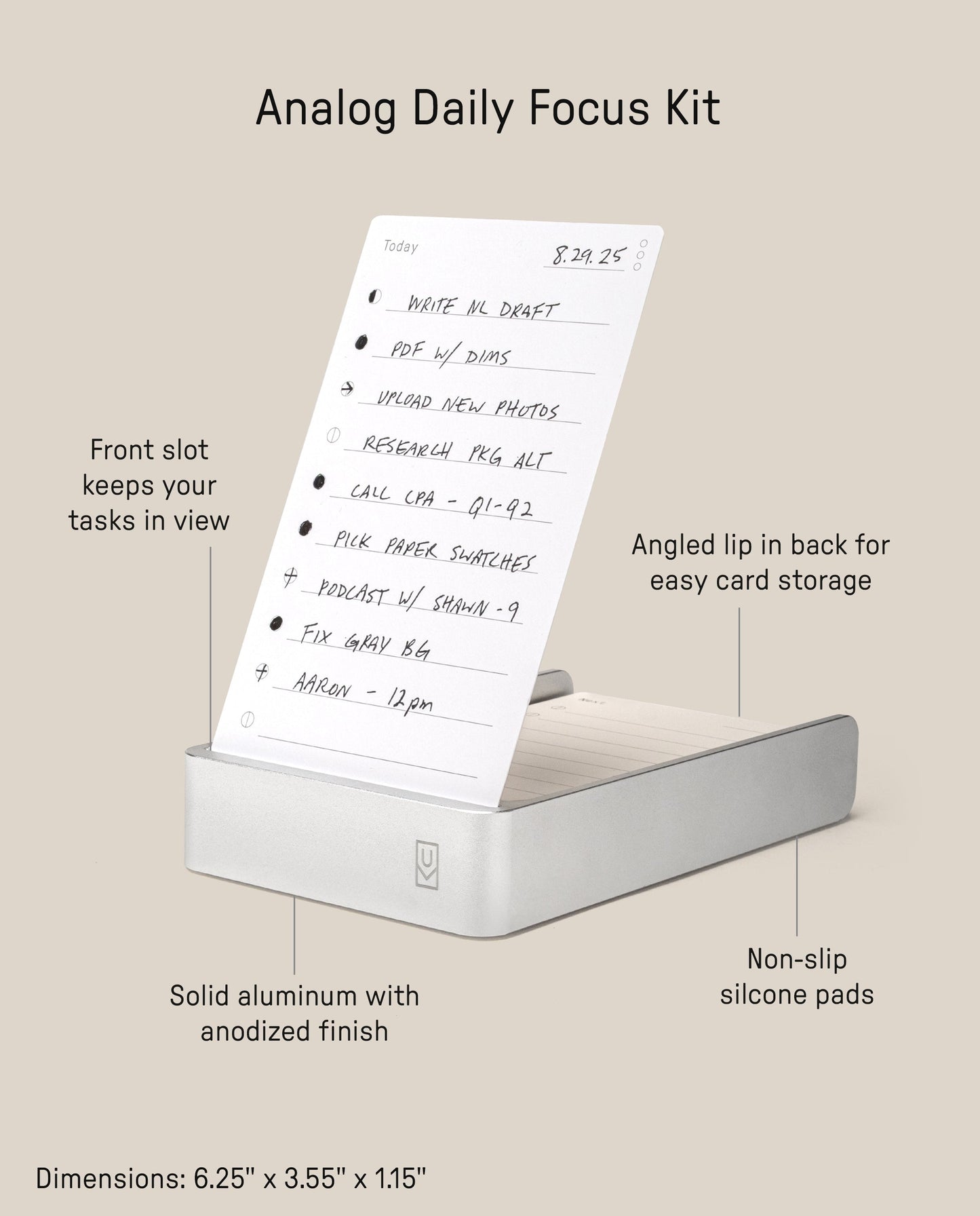 Analog Annual Kit (Silver Aluminum)