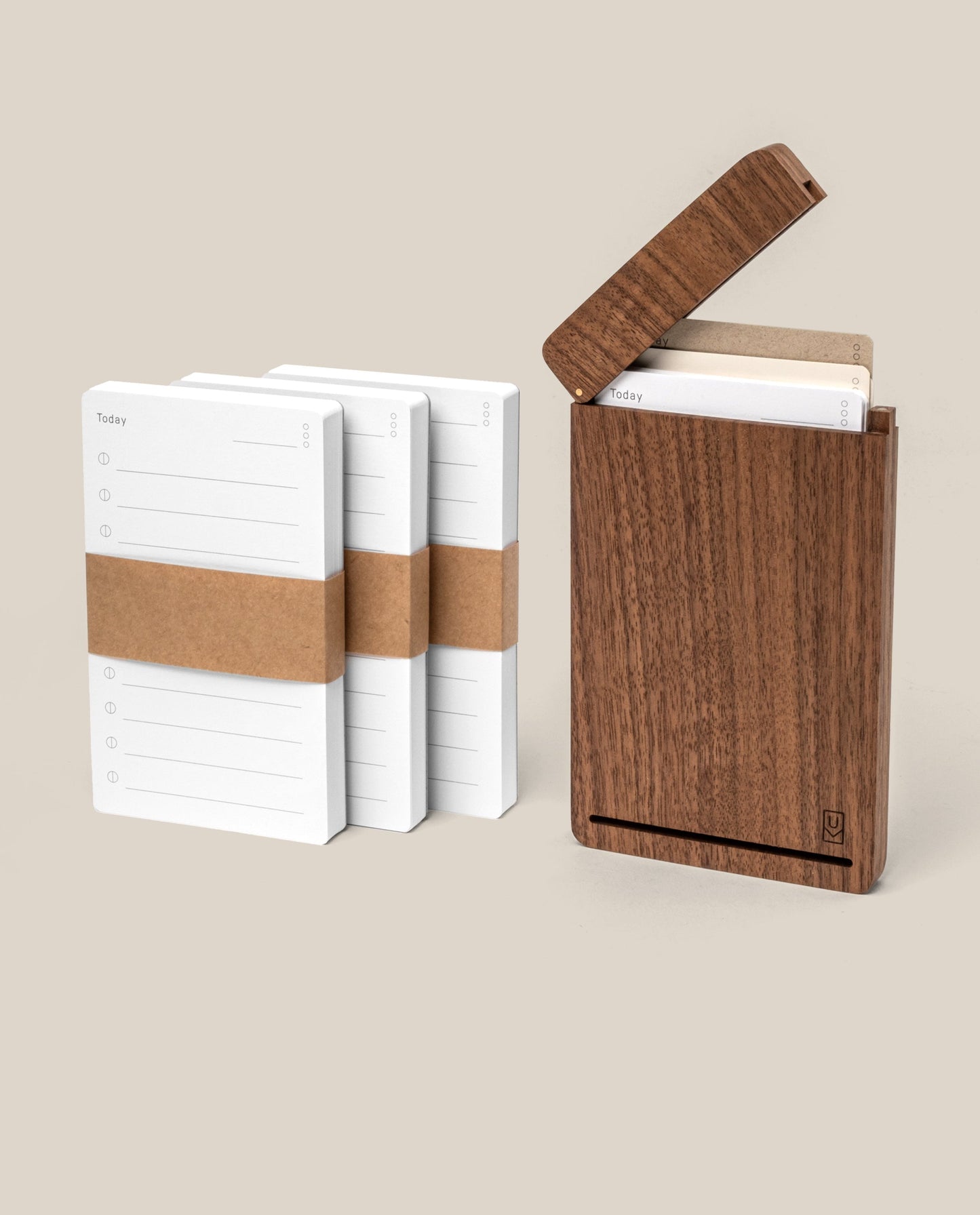 Analog Travel Case + 3 Card Packs (Walnut)