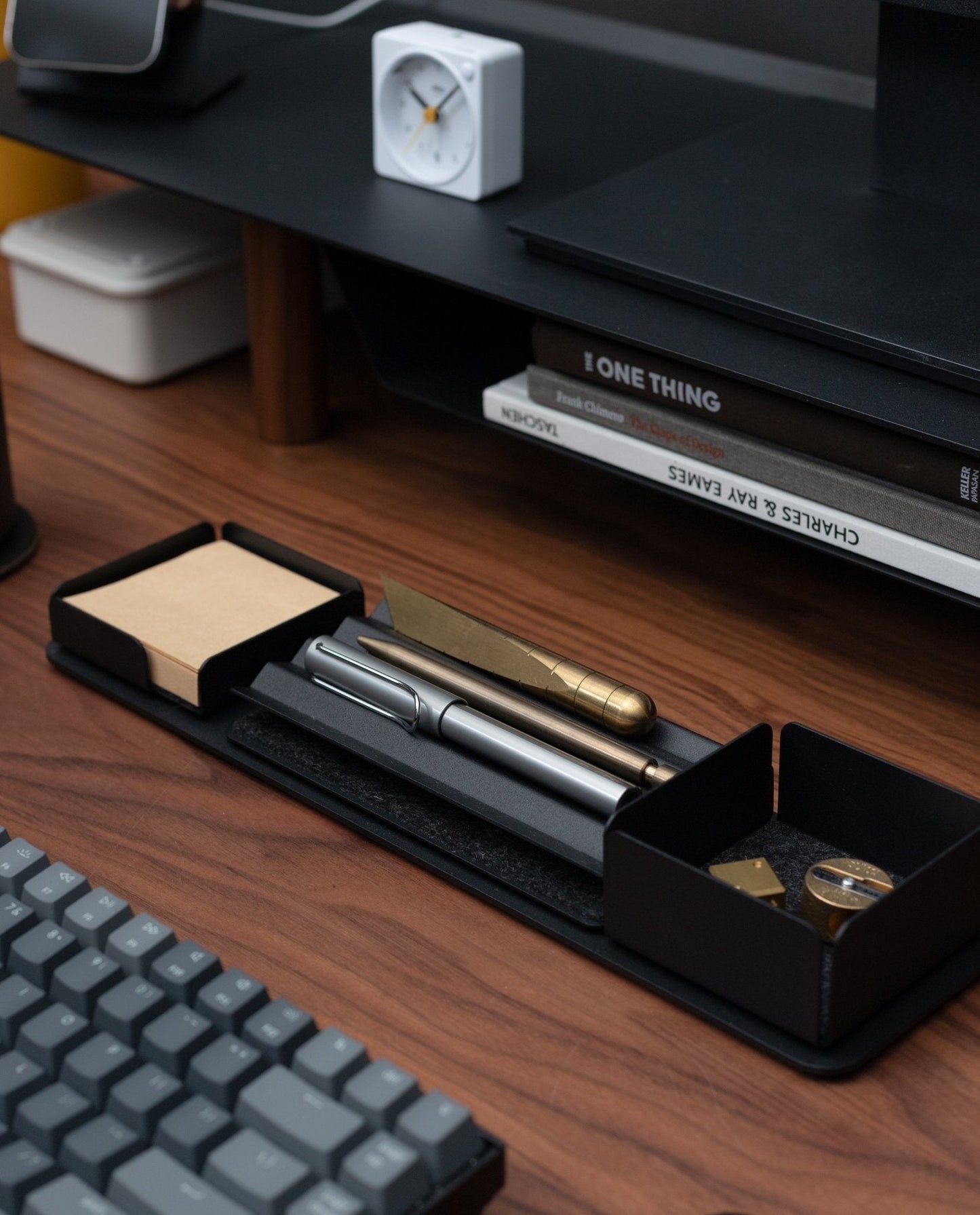 Gather Zigzag Tray (2x1 - Black)