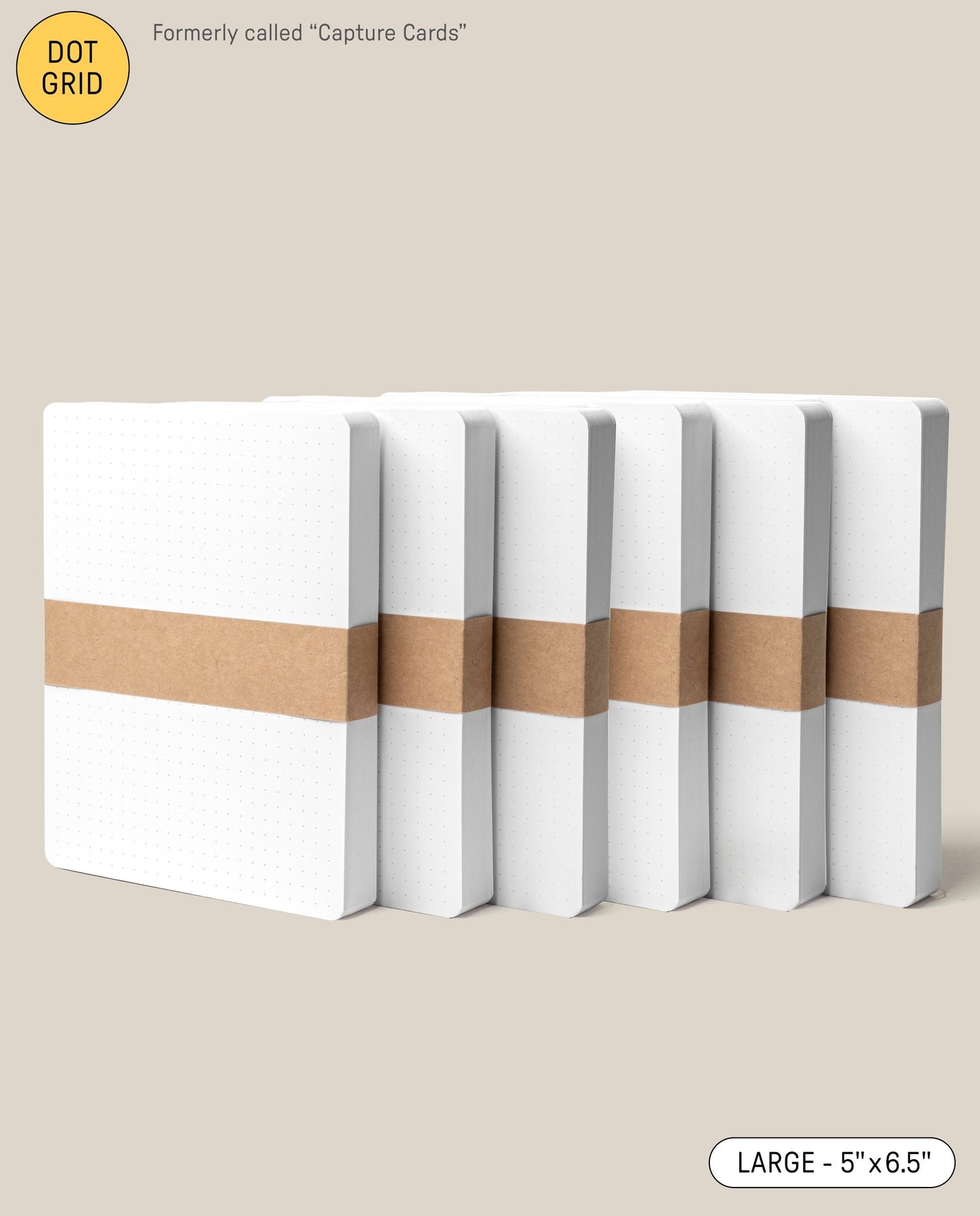 Analog Dot Grid Cards - Large (6-Pack)